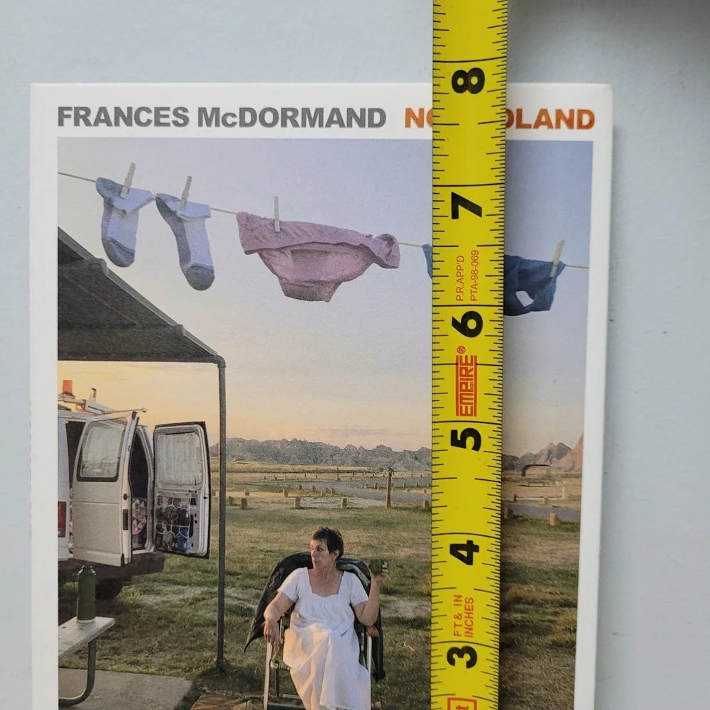 Nomadland FYC DVD 2020 Frances McDormand Chloe Zhao For Your Consideration - Picture 2 of 8